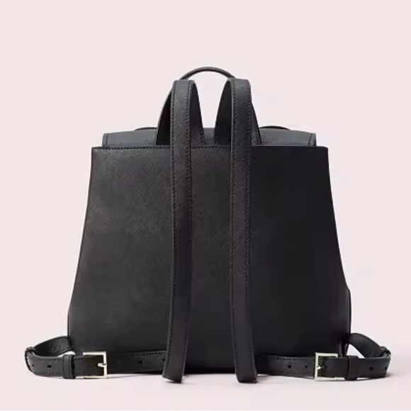 Kate Spade Disney Minnie Mouse Neema Black Backpack Red - Picture 5 of 13